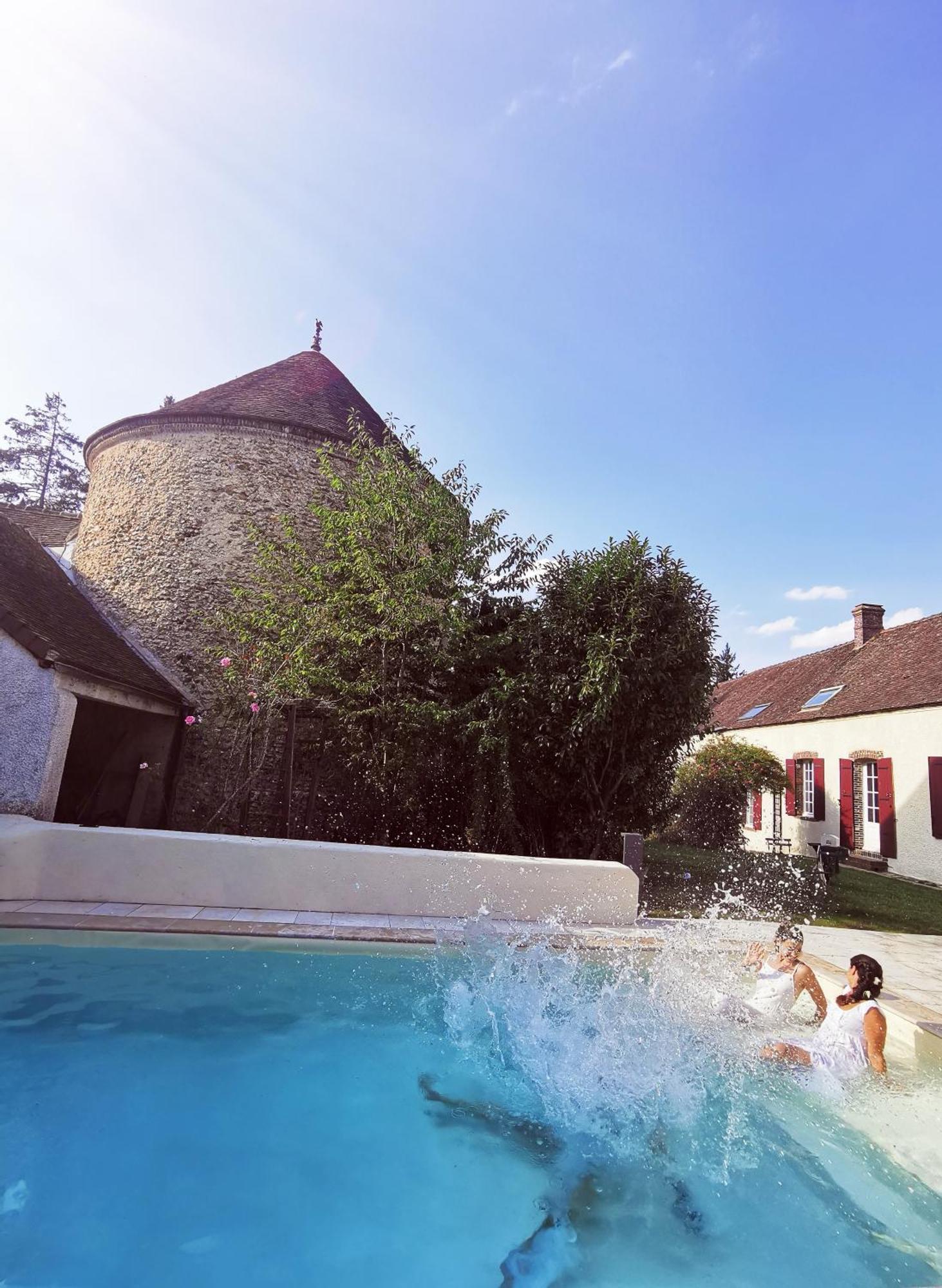 Domaine De Tardais, Ideal Famille Avec Piscine Et Nombreux Loisirs Senonches ภายนอก รูปภาพ